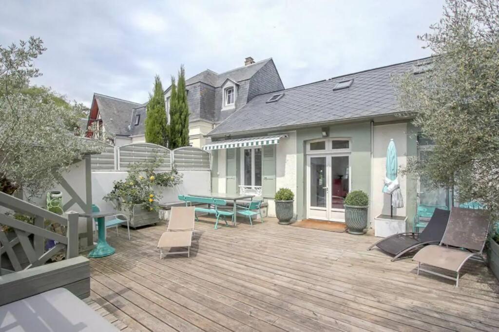 Maison Ensoleillee Centre De Deauville Kültér fotó